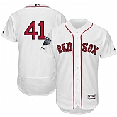 Red Sox 41 Chris Sale White 2018 World Series Champions Home Flexbase Player Jersey Dzhi,baseball caps,new era cap wholesale,wholesale hats